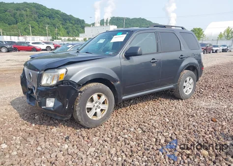 2010 Mercury Mariner из США, поврежденный, VIN 4M2CN8B79AKJ28843